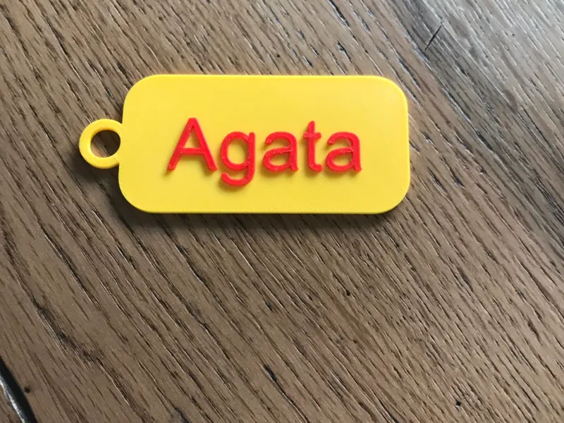 Portachiavi Agata 
