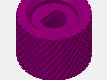 TH80SE-Textured Volume Knob
