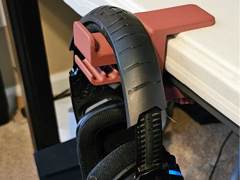 Wider Extended Headphone Desk Clamp
