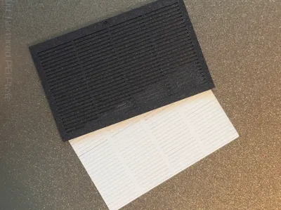 Index Card Stencil - 2.5mm Spacing
