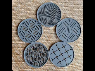 Multiple Pattern Coaster