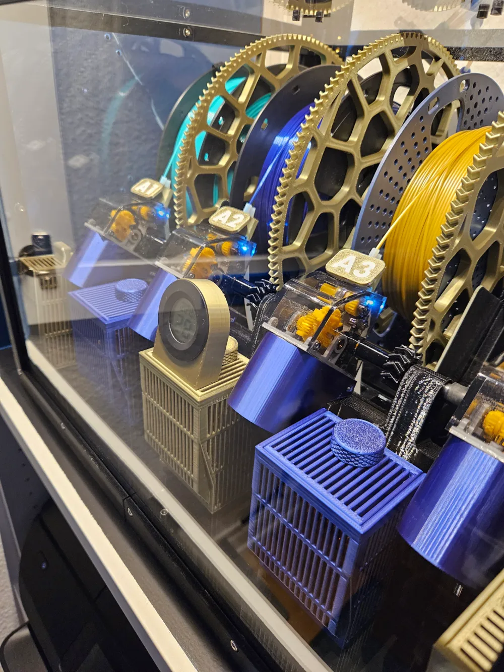 Python AMS First Stage Feeder Cover by ShelbyCob - MakerWorld