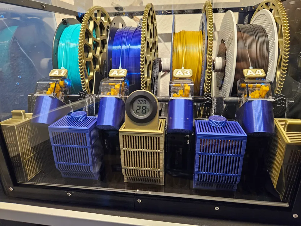 Python AMS First Stage Feeder Cover by ShelbyCob - MakerWorld