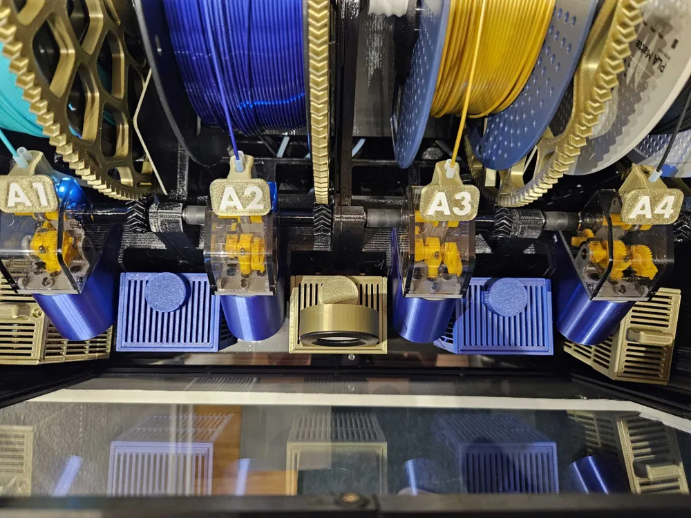 Python AMS First Stage Feeder Cover by ShelbyCob - MakerWorld