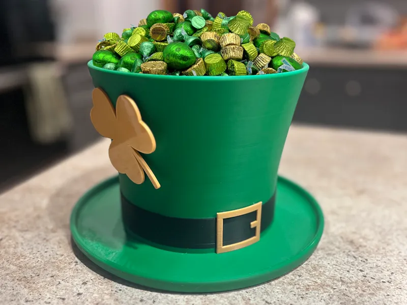 St. Patrick's Day Leprechaun Hat Dish