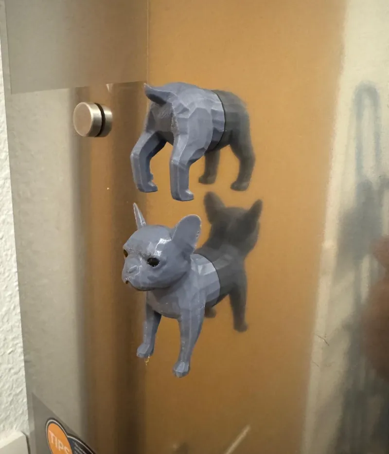 Kühlschrankmagnet Bulldog