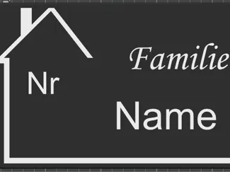 Briefkastenschild