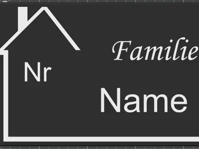 Mailbox sign