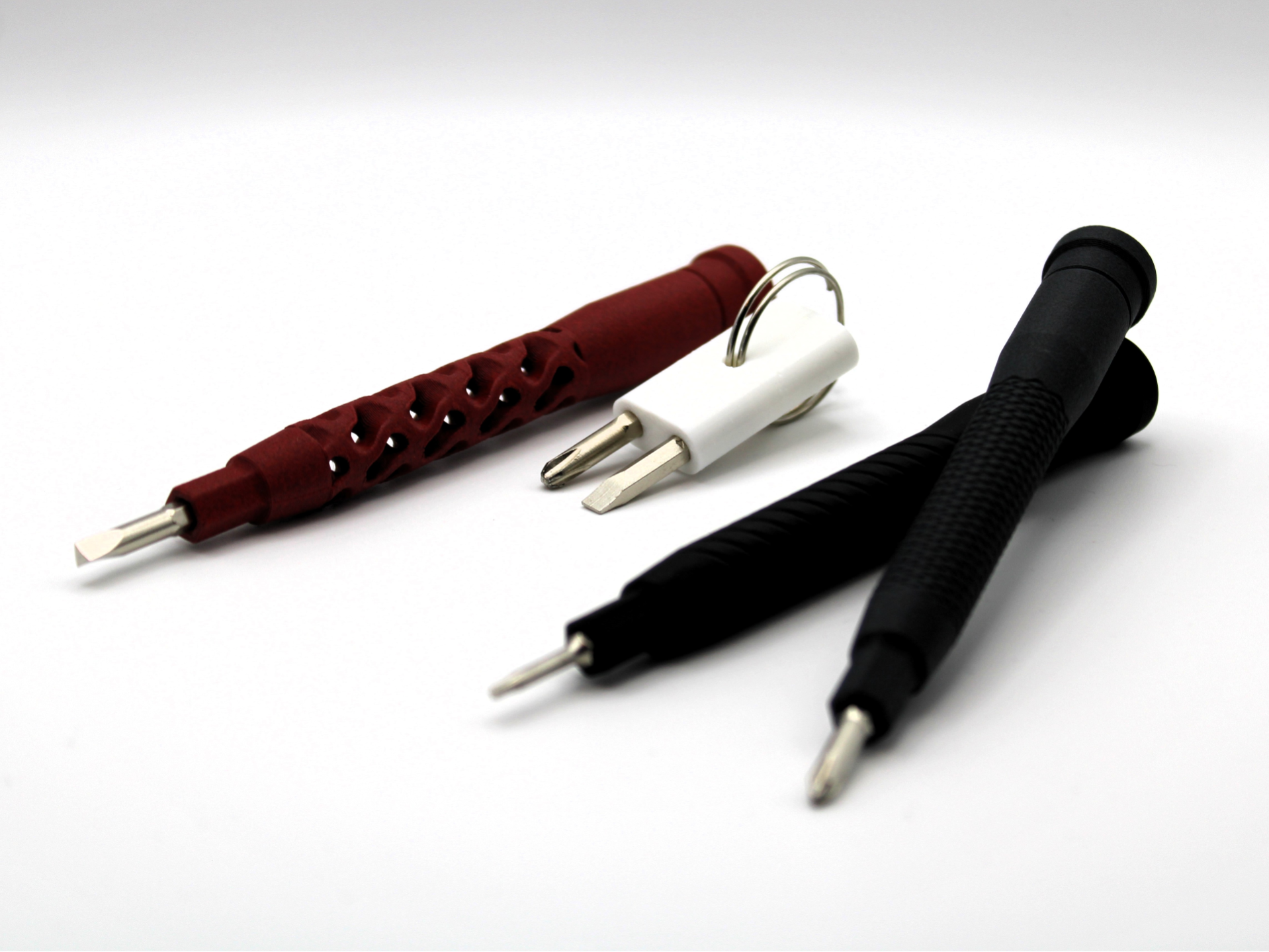 Modular Screwdriver Handle — 4 Grip Styles