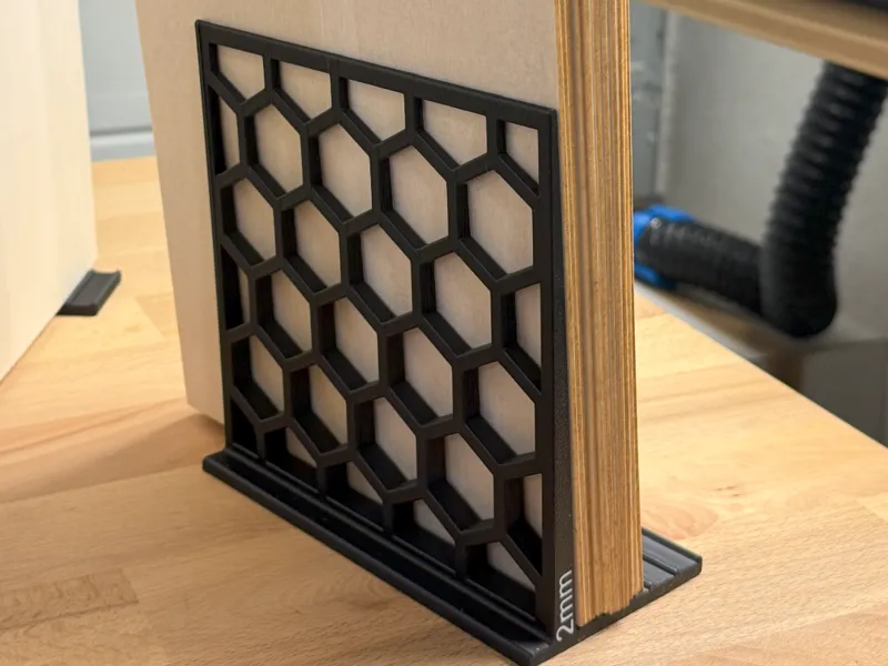 Holzstützen für Laserholz