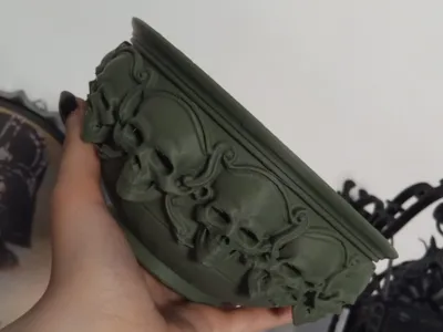 Gothic Skull Bowl – Decorative Skull Bowl