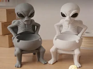 The Grumpy Alien - Posacenere
