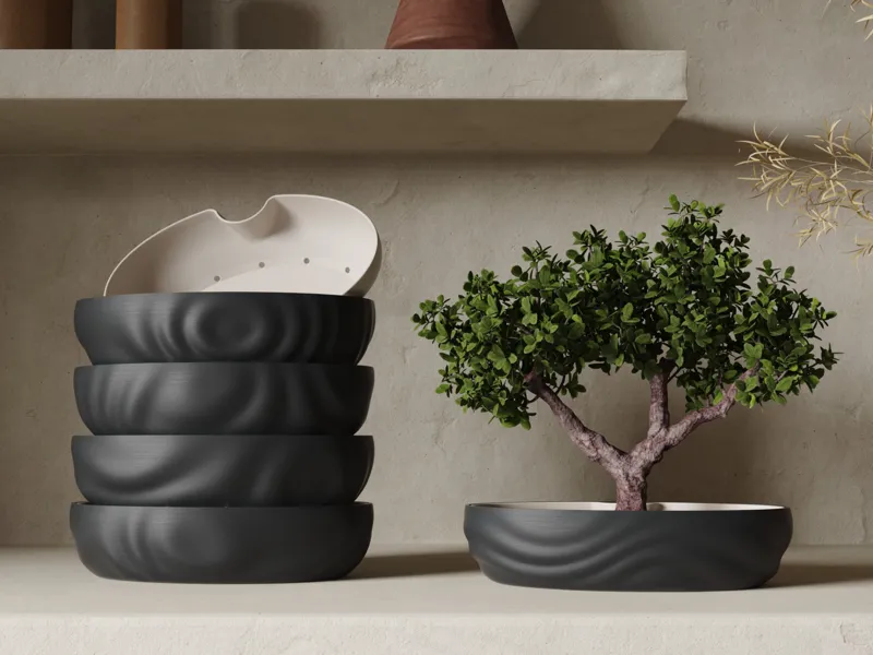 Stillwater Bonsai Pots – Self-Watering Insert (×5)