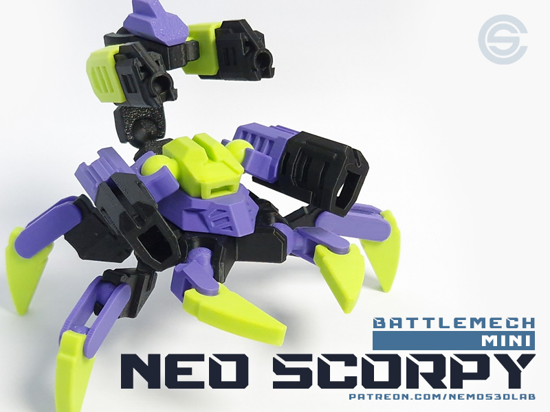 BattleMech Mini - Neo Scorpy - 1