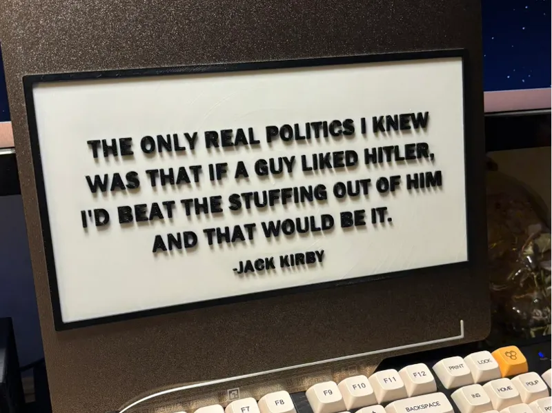 Jack Kirby’s No-Nonsense Politics – Now in 3D!
