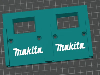 Makita 18v Battery Wallmount for 2 Batterys