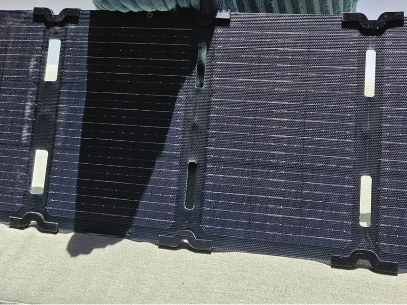 EcoFlow 45 Watt solar panel clips