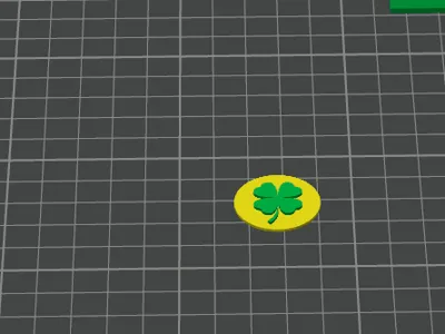 Four Leaf Clover Coin