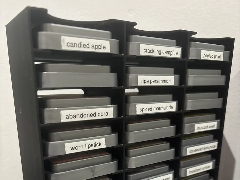 Ink pad storage distress and cloud 9