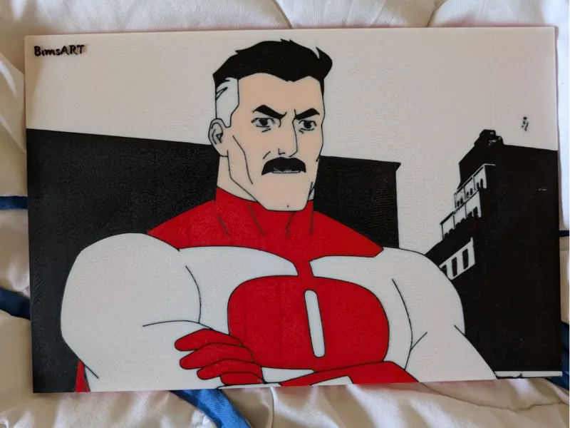 Omni-Man Wall Art