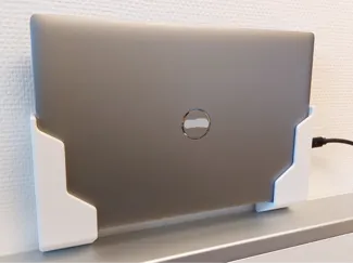 Stylish wall mount for laptop etc