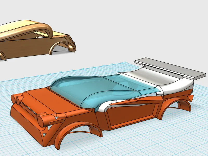 rc car body 1-16 scale