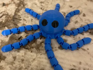 Cute Articulated Octopus