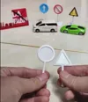 Blank road sign