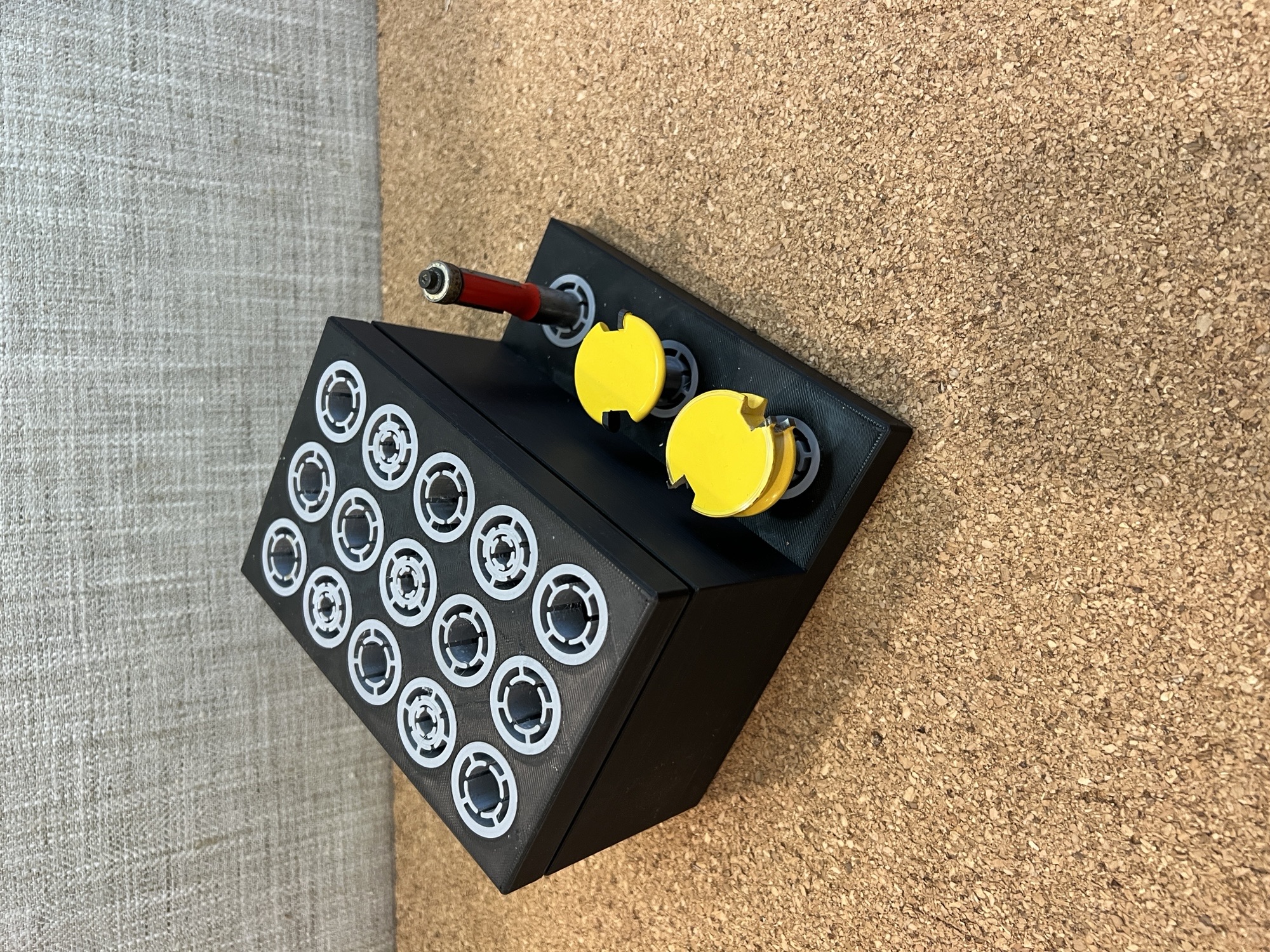 Miniatura 4 do modelo 3D Router Bit Storage