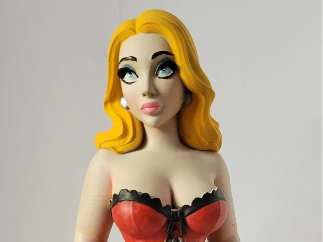 Red Fire Girl lingerie set