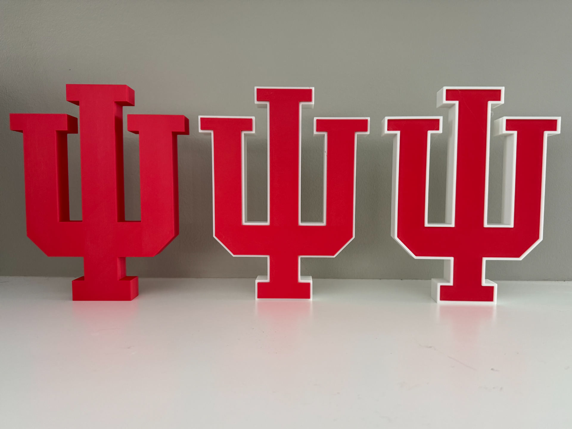 Indiana University Logo Decor