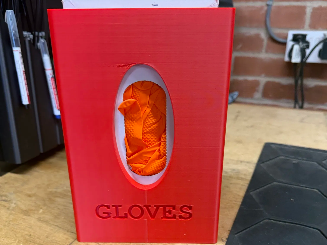 Disposable Nitrile Textuered Gloves box Holder