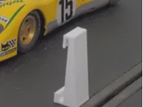 Colonnina  guardrail slotcar scala 1.32 Scalextric