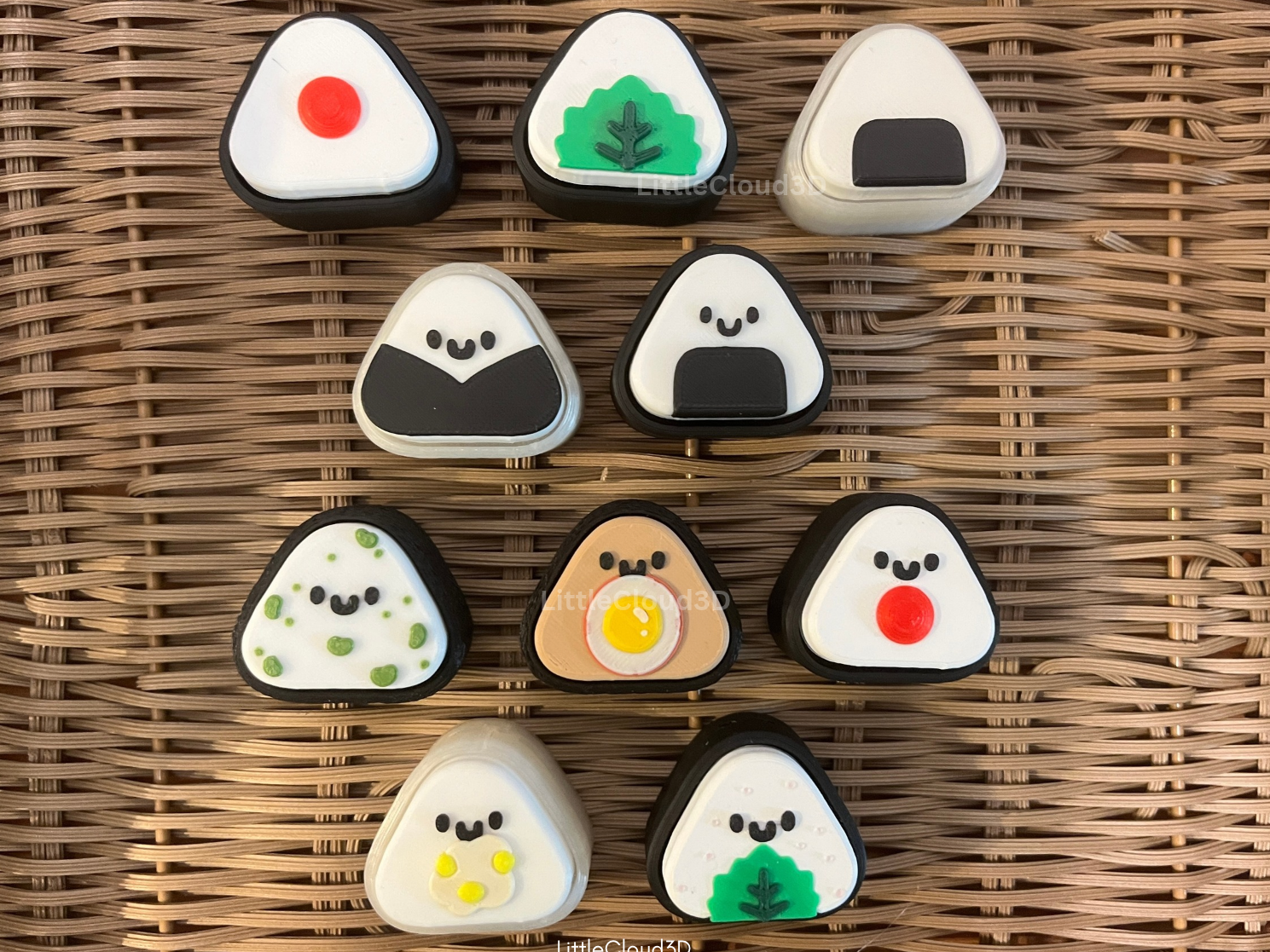 Kawaii Onigiri Clickers - 1