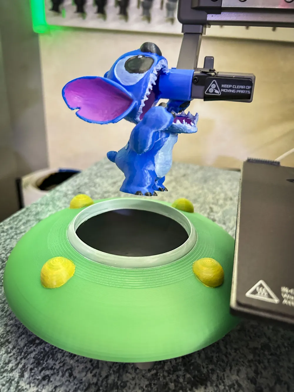 Stitch Poop Collector für Bambu Lab A1 & A1 Mini by Master Calibär ...