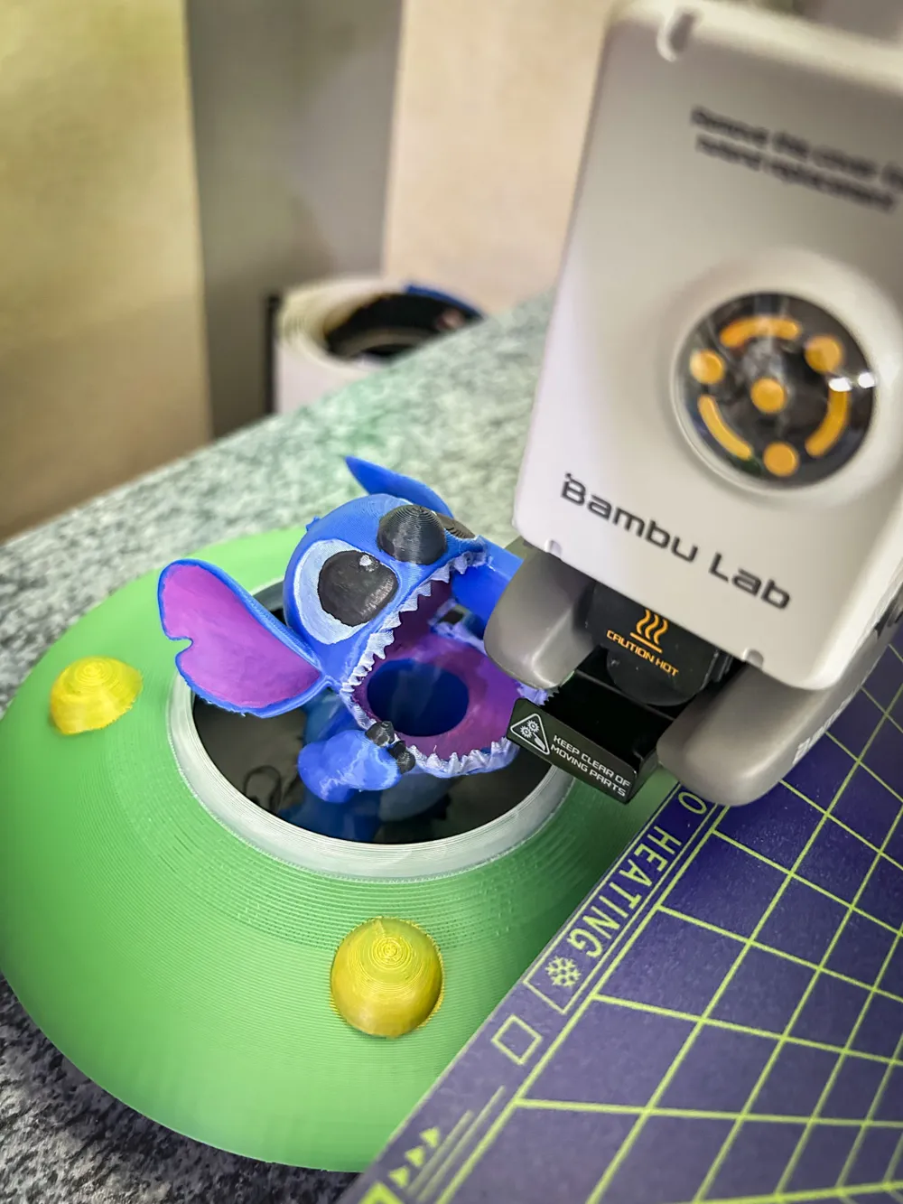 Stitch Poop Collector für Bambu Lab A1 & A1 Mini by Master Calibär ...