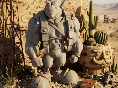 Muscular Solo Mouse by Oscar Martin