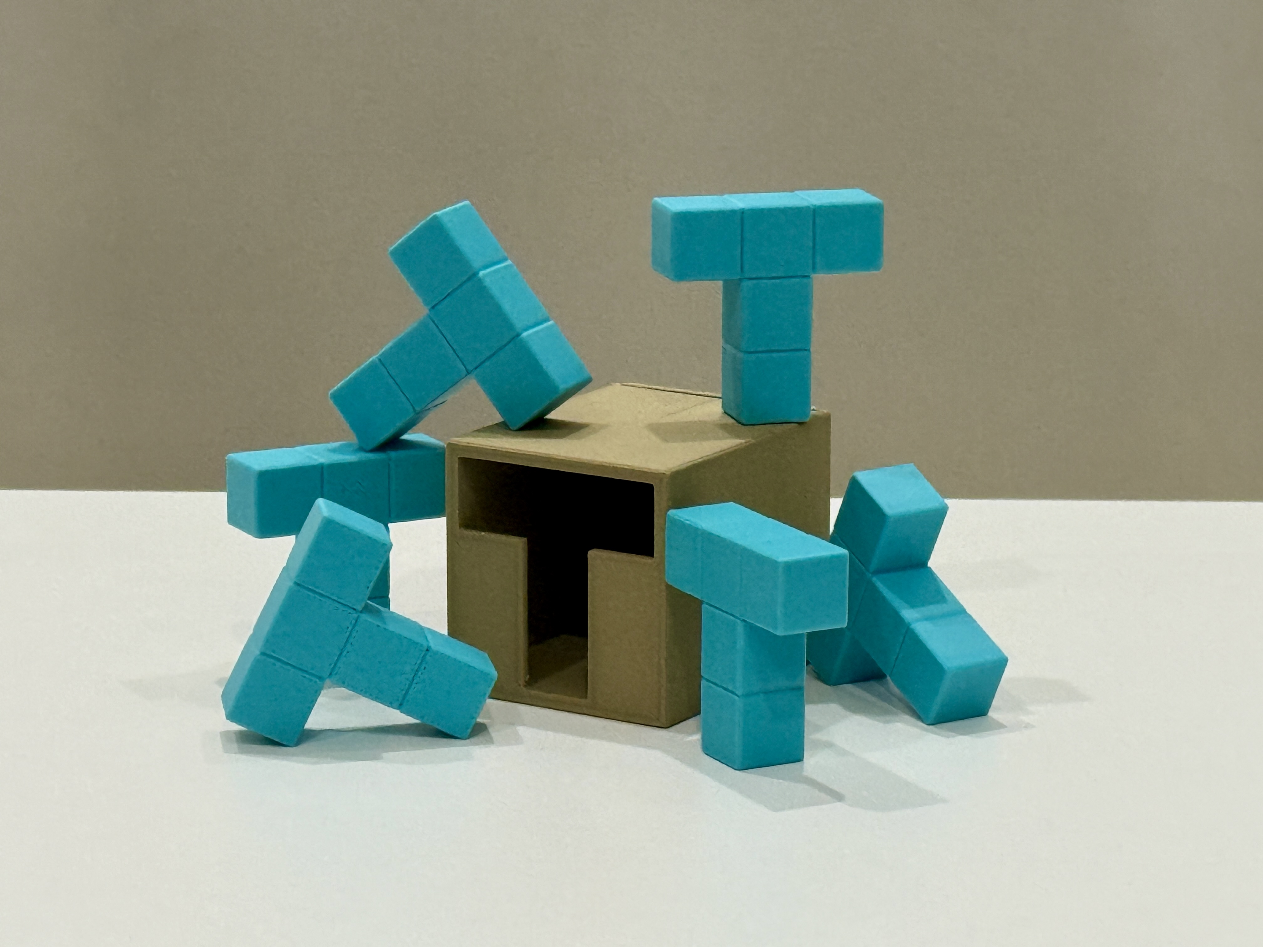 Miniatura 2 do modelo 3D 6T烧脑玩具 立体拼图 益智玩具