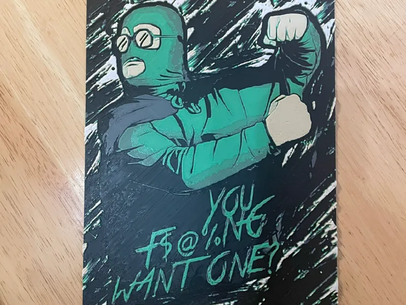 Green Bastard Hueforge