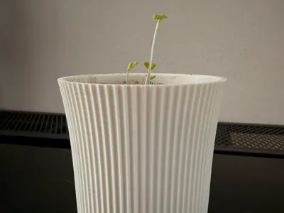 Modern flower pot