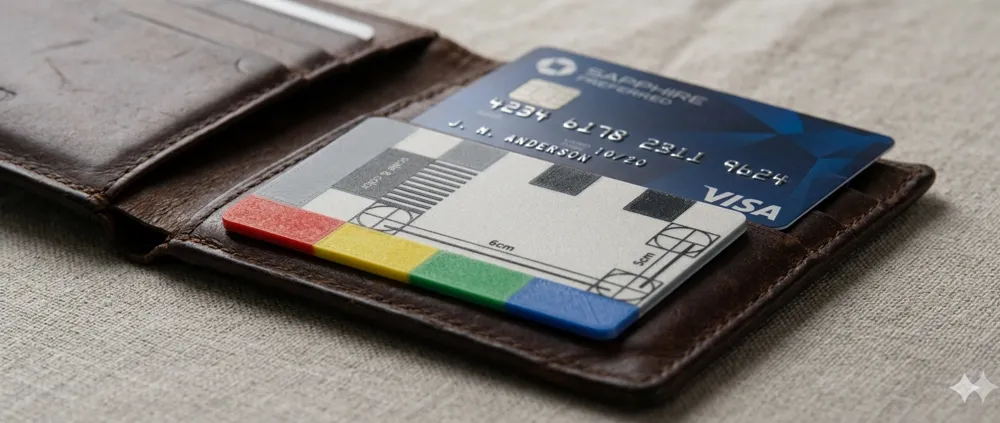 EDC Forensic Photo Reference & Calibration Card - Free 3D Print Model ...