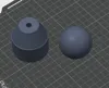 Ball and Pressure Piece 0.2mm layer, 2 walls, 15% infill