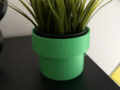Mario Themed Plant Pot