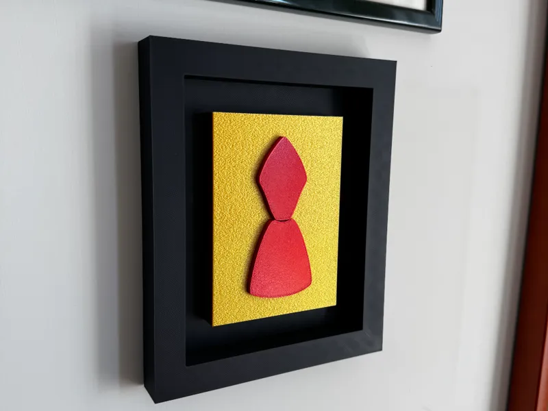 San Gennaro Minimalist Pop-Art - 3D Relief