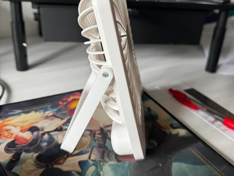Descktop fan leg