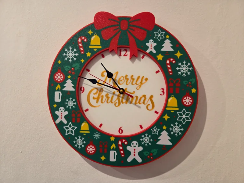 New Christmas Clock