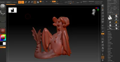 Decorative Dragon Face Midnight Horror Figurine Special Design Collectible Ornament