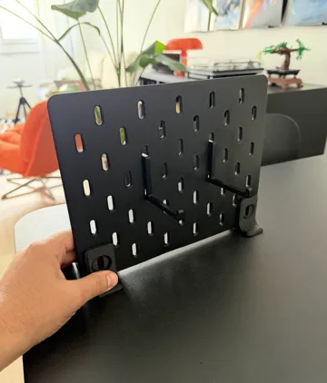 Modelo para impresión 3D: Gancho reto IKEA SKADIS (5 Sizes) — vista de referencia 5