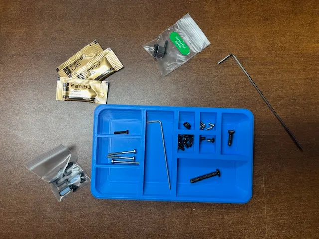 Screw/Hardware Organization Tray
