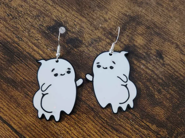 Booty ghost earrings AMS & NO AMS